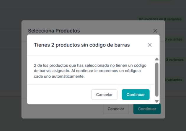 Códigos de barras