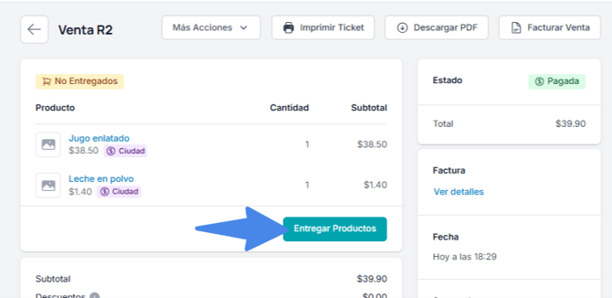 Entrega de Apartads
